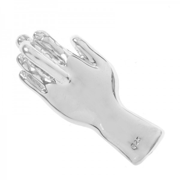 Colgante mano de Fátima de Plata de Ley