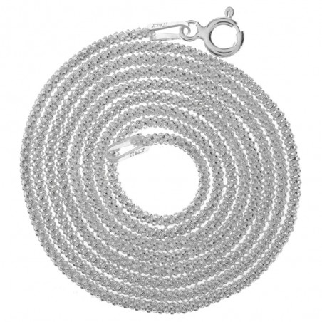 Cordón coreano 1.5 mm Plata de Ley