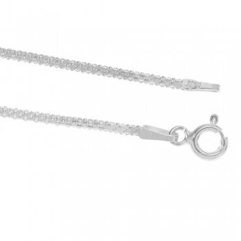 Cordón coreano 1.5 mm Plata de Ley 2