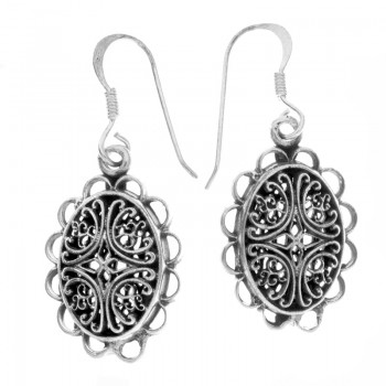 Pendientes ondas Plata de Ley 925