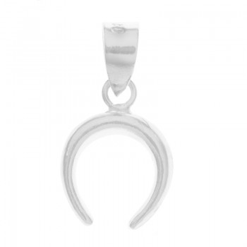 Colgante luna inverdia XS Plata de Ley