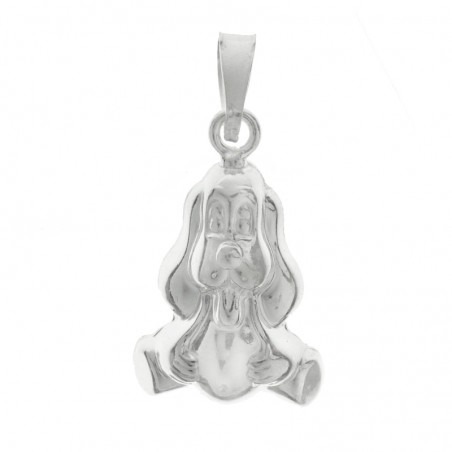Colgante diseño de perro Plata de Ley