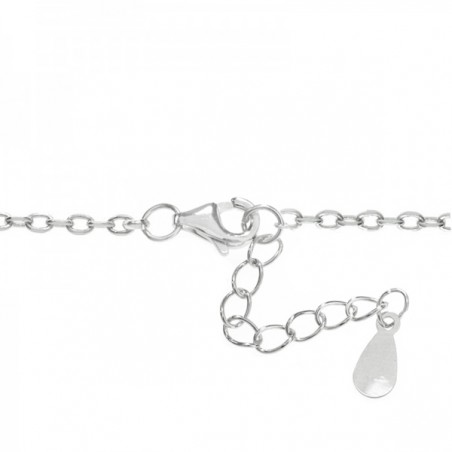 Pulsera gran circonita Plata de Ley