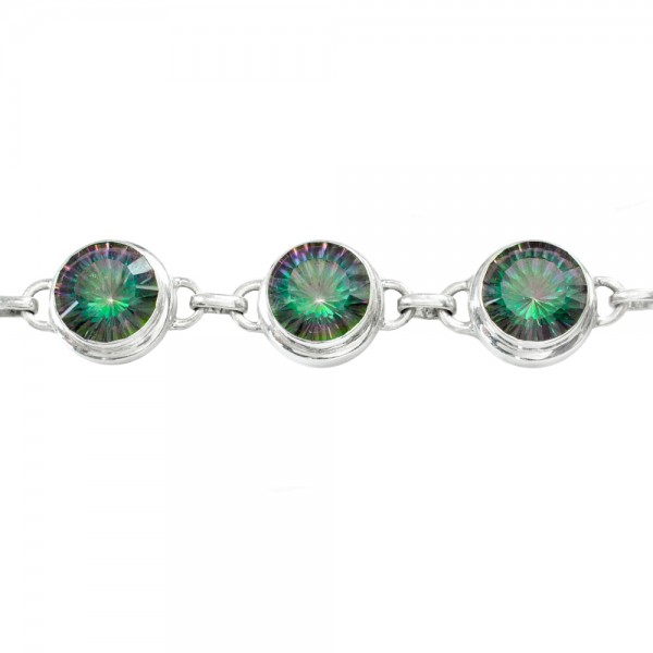 Pulsera Mystic Rubí Plata de Ley - Karissma