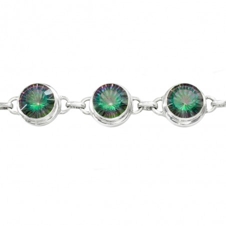 Pulsera Mystic Rubí Plata de Ley - Karissma