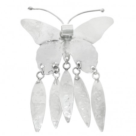 Colgante Gran Mariposa étnica Plata de Ley - Karissma