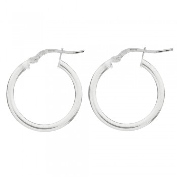 Pendientes aro 16 mm Plata de Ley - Karissma 2