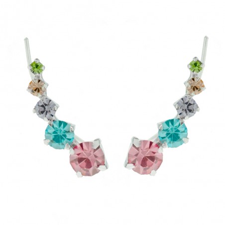 Trepadores circonitas de colores Plata de Ley - Karissma