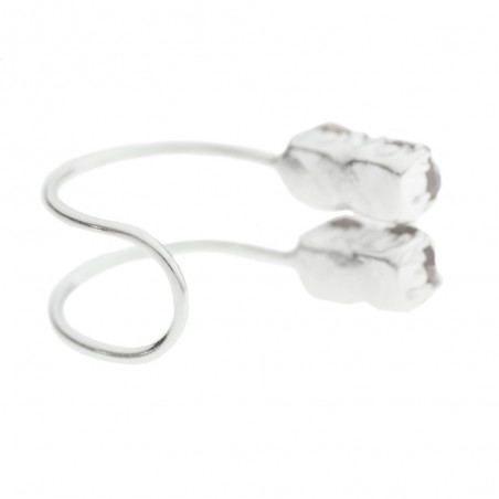 Ear cuff colorful Plata de Ley - Karissma