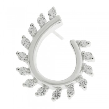 Pendientes espiga Plata de Ley - Karissma 2