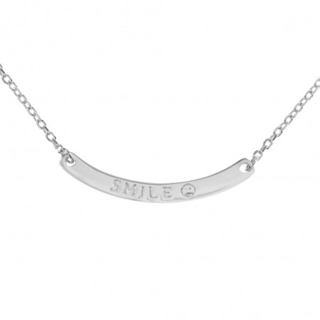 Collar Smile Plata de Ley - Karissma