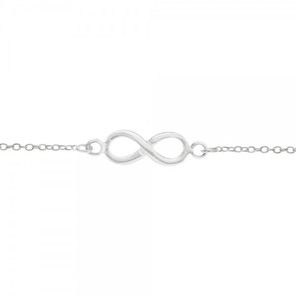 Pulsera triple infinito Plata de Ley - Karissma