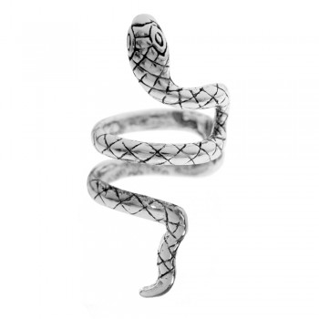 Ear cuff Serpiente Plata de Ley - Karissma