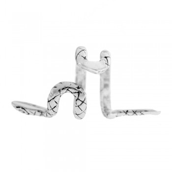 Ear cuff Serpiente Plata de Ley - Karissma 2