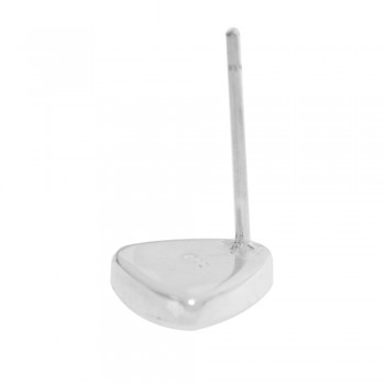 Pendientes triángulo turquesa Plata de Ley - Karissma 2