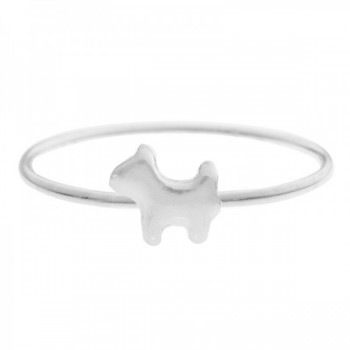 Anillo perro Plata de Ley - Karissma