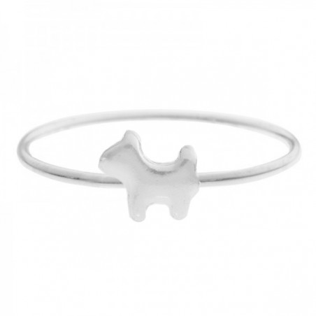 Anillo perro Plata de Ley - Karissma
