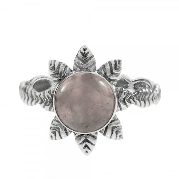 Anillo piedra natural puntas Plata de Ley - Karissma