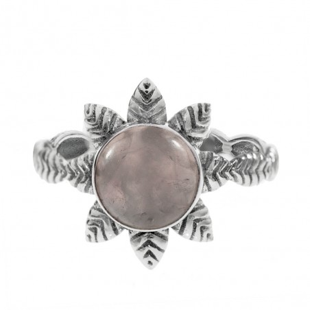 Anillo piedra natural puntas Plata de Ley - Karissma