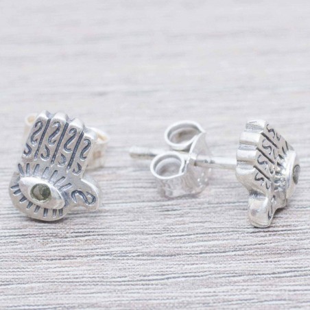 Pendientes mano Plata de Ley 925