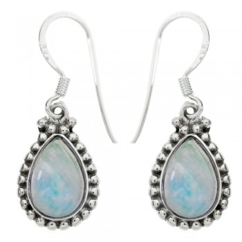 Pendientes gota piedra natural Plata de Ley - Karissma 2