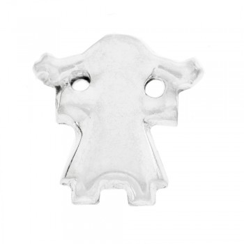 Entrepieza niña pasante Plata de Ley 925 - Karissma