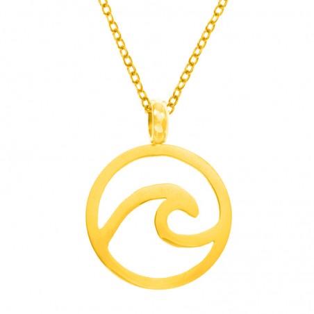 Collar ola de acero fabricado en acero - Karissma