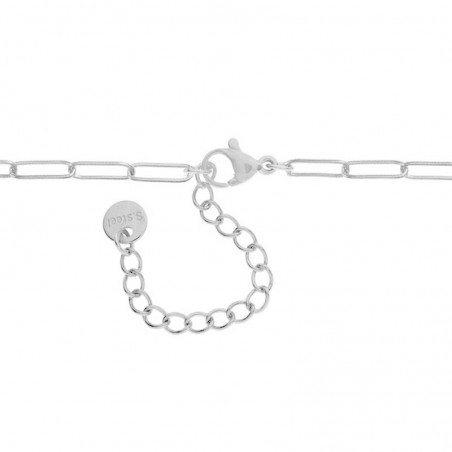 Collar doble con atrapa sueños y cristales acero - Karissma