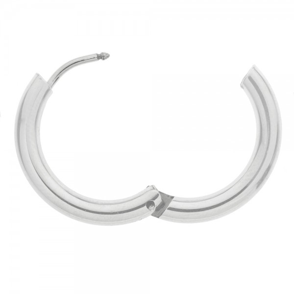 Aros gruesos acero inoxidable - Karissma