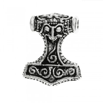 Pendientes martillo de Thor Plata de Ley 925 2