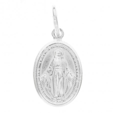 Medalla Virgen de la Milagrosa Plata de Ley - Karissma