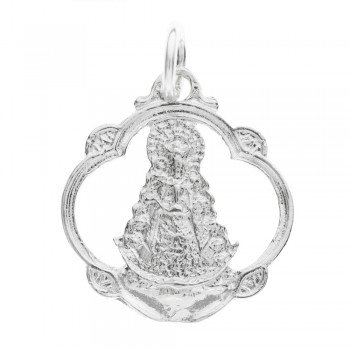 Medalla Virgen del Rocío calada Plata de Ley - Karissma 2