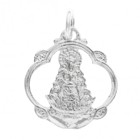 Medalla Virgen del Rocío calada Plata de Ley - Karissma