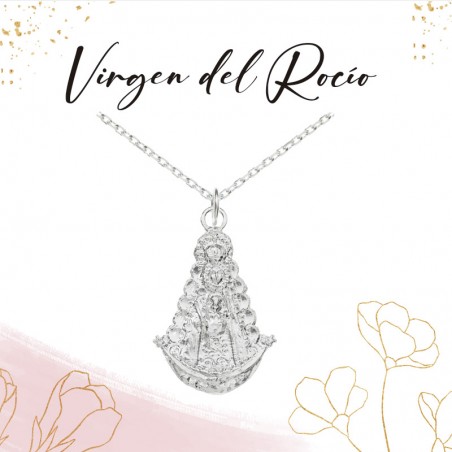 Medalla Virgen del Rocío Plata de Ley - Karissma