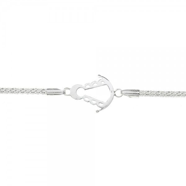 Pulsera Virgen del Rocío Plata de Ley - Karissma