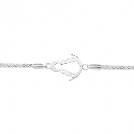 Pulsera Virgen del Rocío Plata de Ley - Karissma