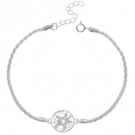 Pulsera Tetragramaton Plata de Ley - Karissma