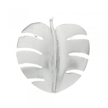 Collar hoja Monstera Plata de Ley - Karissma 2