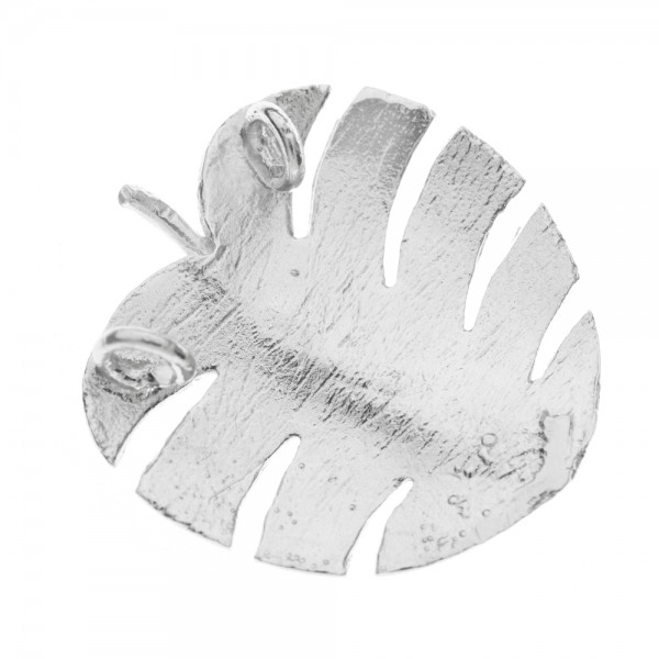 Collar hoja Monstera Plata de Ley - Karissma