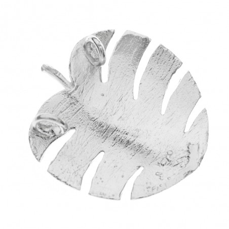 Collar hoja Monstera Plata de Ley - Karissma