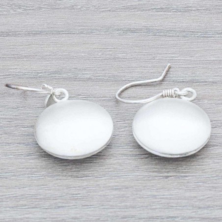 Pendientes circulares Plata de Ley 925
