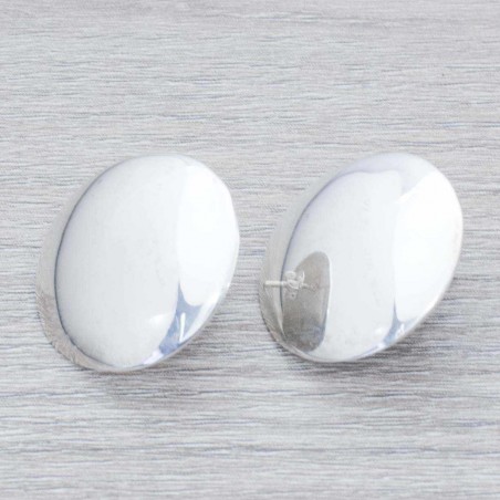 Pendientes redondos Plata de Ley 925