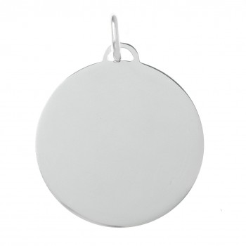 Colgante chapa para grabar Plata de Ley - Karissma 2