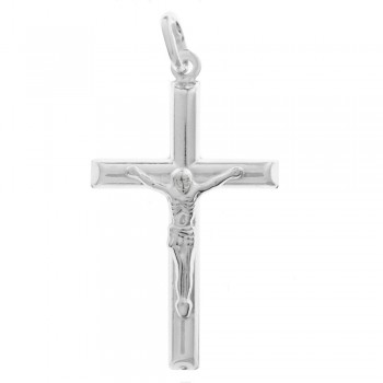 Crucifijo con cordón de Plata de Ley - Karissma 2