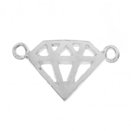 Collar diamante Plata de Ley - Karissma