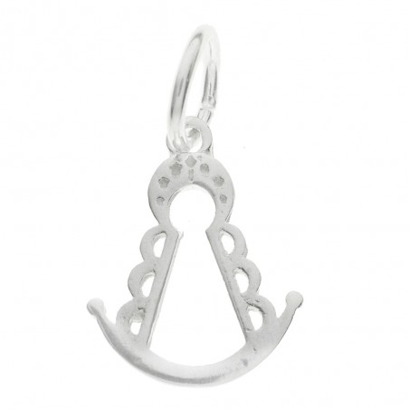 Collar Virgen del Rocío minimalista Plata de Ley - Karissma