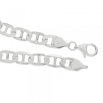 Pulsera esclava para hombre calabrote Plata de Ley - Karissma 2