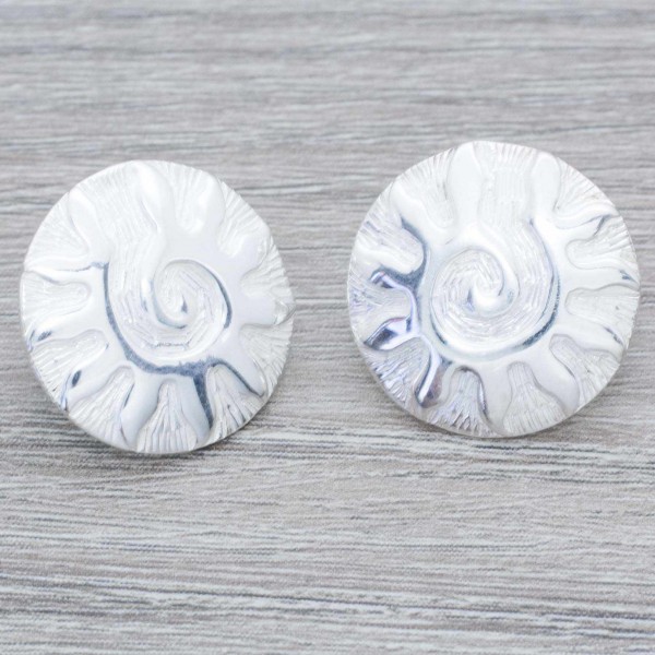 Pendientes sol Plata de Ley 925