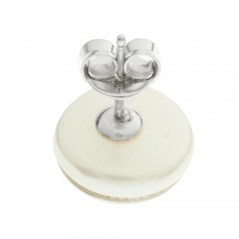 Pendientes árbol de la vida nácar Plata de Ley - Karissma 2