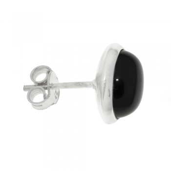 Pendientes piedra oval Plata de  Ley - Karissma 2